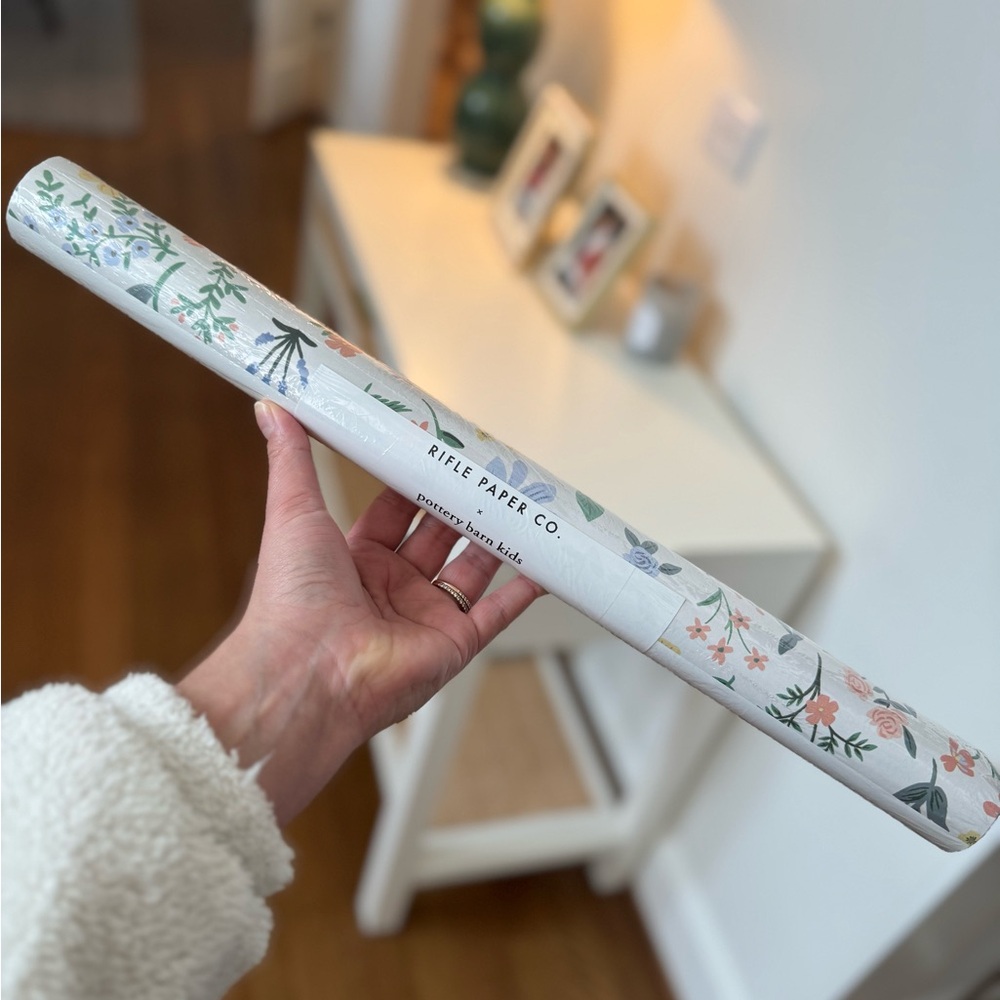 Pottery Barn/Rifle Paper Co. Floral Wallpaper